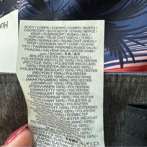 Hurley Phantom Eco Weekender Boardshorts NWT size‎ 30 in Submarine Blue - Picture 10 of 13